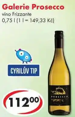 CBA Galerie Prosecco, 0,75 l nabídka