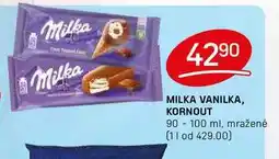 Flop MILKA VANILKA, KORNOUT 90 -100 ml, mražené nabídka
