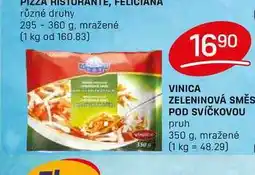 Flop VINICA ZELENINOVÁ SMĚS POD SVÍČKOVOU pruh 350 g, mražené nabídka
