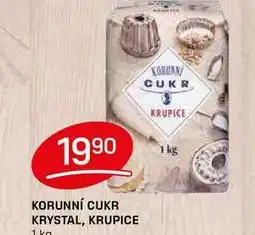 Flop KORUNNÍ CUKR KRYSTAL, KRUPICE 1kg nabídka