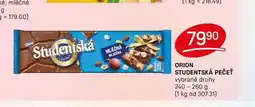 Flop ORION STUDENTSKÁ PEČEŤ vybrané druhy 240-260 g nabídka