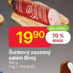 Hruška Šunkový zauzený salám Bivoj nabídka