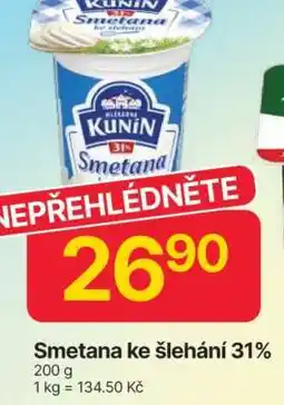 Hruška Smetana ke šlehání 31 % nabídka