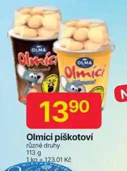 Hruška Olmíci piškotovi nabídka