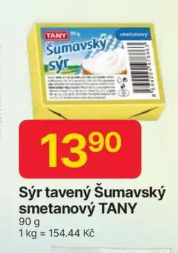 Hruška Sýr tavený šumavský smetanový TANY nabídka