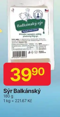 Hruška Sýr Balkánský nabídka