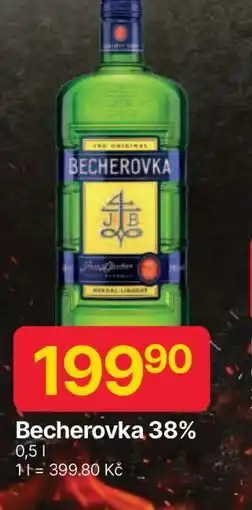 Hruška Becherovka 38 % nabídka