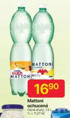 Hruška Mattoni ochucená nabídka