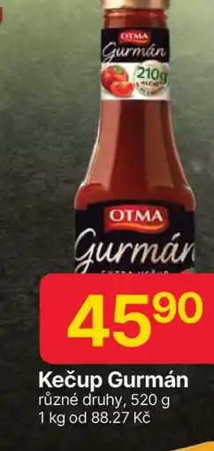 Hruška Kečup Gurmán nabídka