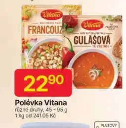 Hruška POLÉVKA VITANA nabídka