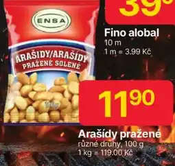 Hruška Arašidy pražené nabídka