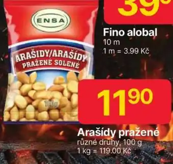 Hruška Arašidy pražené nabídka