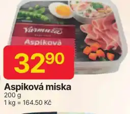 Hruška Aspiková miska nabídka
