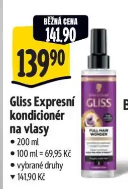 Albert Gliss Expresní kondicionér na vlasy nabídka