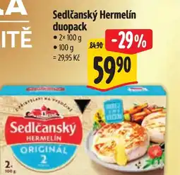 Albert Sedlčanský Hermelín duopack nabídka
