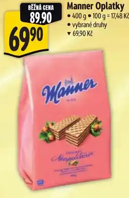 Albert Manner Oplatky nabídka