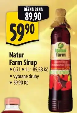 Albert Natur Farm Sirup nabídka
