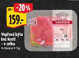 Albert Vepřová kýta bez kosti - v celku nabídka