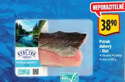 Albert Pstruh duhový - filet nabídka