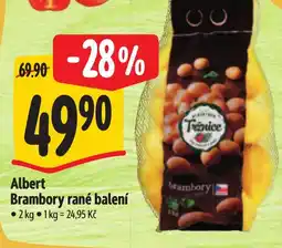 Albert Albert Brambory rané balení nabídka