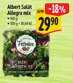 Albert Albert Salát Allegra mix nabídka