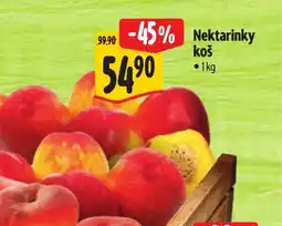 Albert Nektarinky koš nabídka