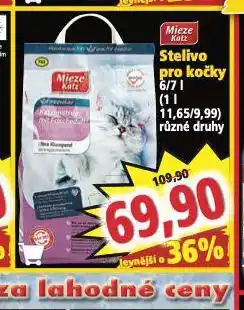 Norma Stelivo pro kočky nabídka