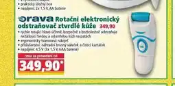 Norma Rotační elektronický odstraňovač ztvrdlé kůže nabídka