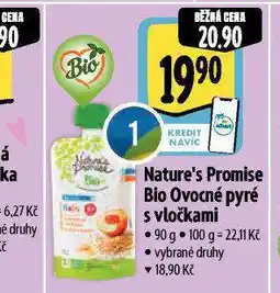 Albert Bio ovocné pyré nabídka