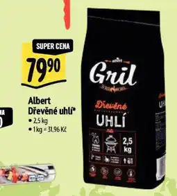 Albert Dřevěné uhlí nabídka