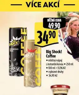Albert Big shock! energetický nápoj nabídka