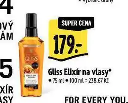 Albert Gliss elixír na vlasy nabídka