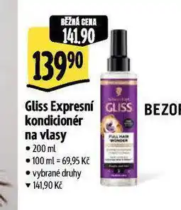 Albert Gliss kondicionér nabídka