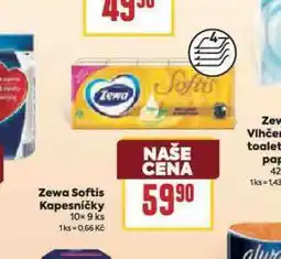 Billa Zewa softis kapesníky nabídka