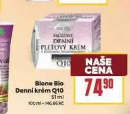 Billa Bione bio krém nabídka