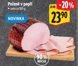Albert Pečeně v pepři nabídka