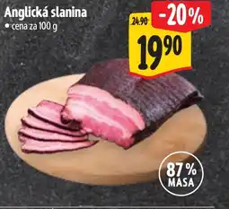 Albert Anglická slanina nabídka