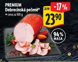Albert Premium Debrecínská pečeně nabídka