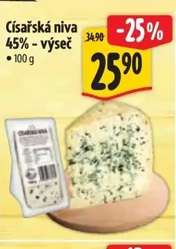 Albert Císařská niva 45% - výseč nabídka