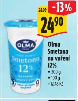 Albert OLMA Smetana na vaření 12% nabídka