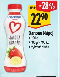 Albert DANONE Nápoj nabídka