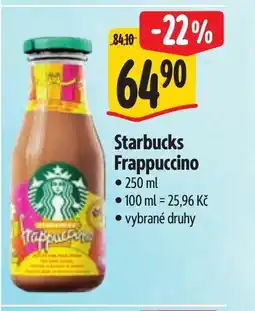 Albert STARBUCKS Frappuccino nabídka