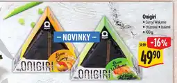 Albert Onigiri nabídka