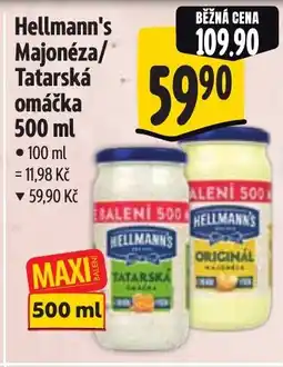 Albert HELLMANN'S Majonéza/ Tatarská omáčka nabídka