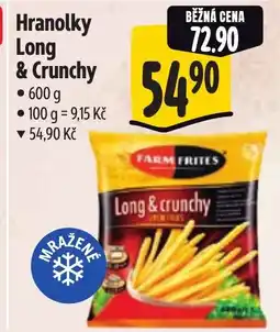 Albert Hranolky Long & Crunchy nabídka