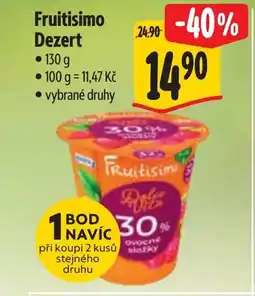 Albert Fruitisimo Dezert nabídka