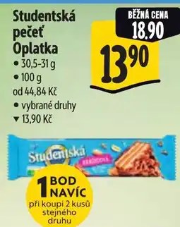 Albert Studentská pečeť Oplatka nabídka