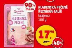 Penny Market KLADENSKA PEČENĚ ŘEZNÍKŮV TALÍŘ krájená, 100 g nabídka