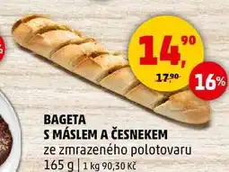 Penny Market BAGETA S MÁSLEM A ČESNEKEM, 165 g nabídka