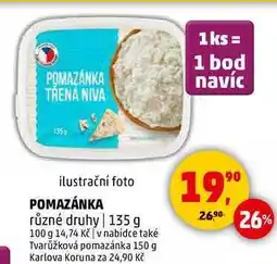 Penny Market POMAZÁNKA různé druhy, 135 g nabídka